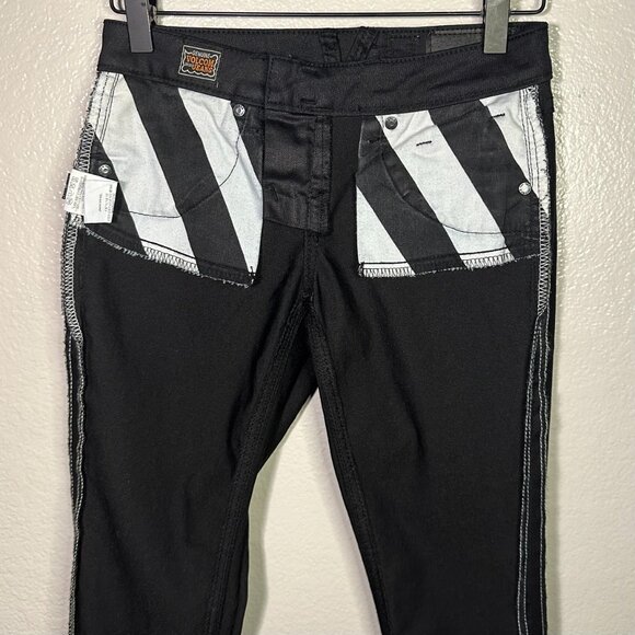 Volcom Stix Skinny Jean in Sulphur Black - Picture 4 of 7
